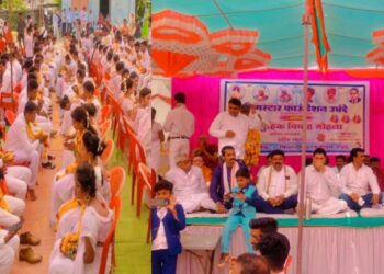 उचंदा येथे बौद्धधर्मीय सामूहिक विवाह सोहळा संपन्न