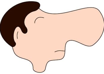 नकट्यांना चपटे कानोळे…