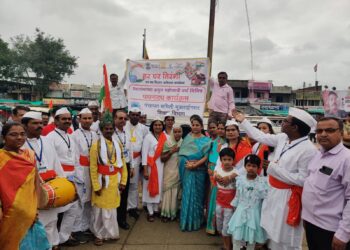 मुक्ताईनगरात पथनाट्याद्वारे “हर घर तिरंगा” अभियानाची जनजागृती !