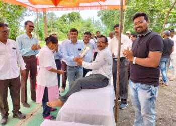 विद्युत क्षेत्र तांत्रिक कामगार युनियन मुक्ताईनगर विभागा मार्फत 45 व्या वर्धापन दिनानिमित्त रक्तदान शिबिर संपन्न !