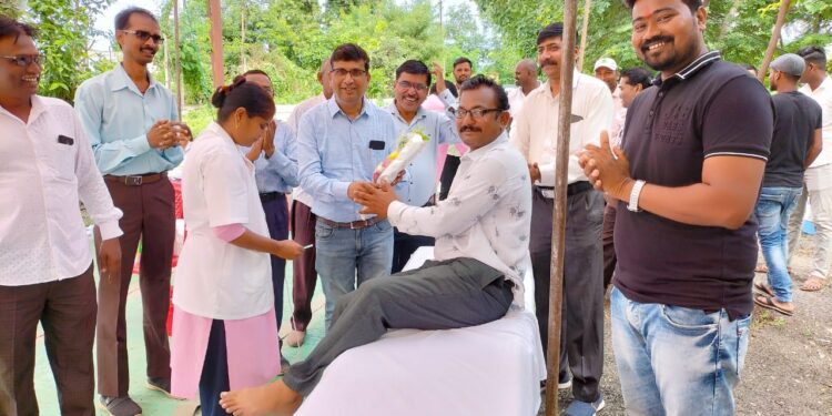 विद्युत क्षेत्र तांत्रिक कामगार युनियन मुक्ताईनगर विभागा मार्फत 45 व्या वर्धापन दिनानिमित्त रक्तदान शिबिर संपन्न !