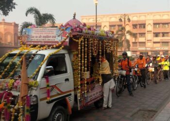 संत नामदेव महाराज रथ यात्रा आज महाराष्ट्रात दाखल