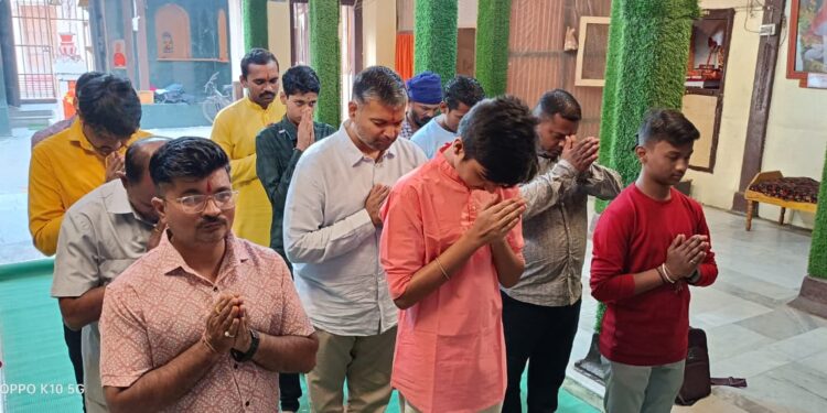 हिंदु राष्ट्र जागृती सभा’ यशस्वी होण्यासाठी जळगावच्या प्रभू श्रीरामाला साकडे !