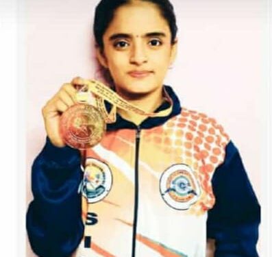 तरोडा येथील संजना हिवरकर हिने पटकवले गोल्ड मेडल