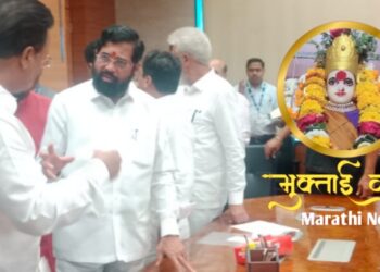 मुक्ताईनगर मतदार संघातील मागासवर्गीय वस्त्यांसाठी भरिव निधीची आ.चंद्रकांत पाटील यांची मुख्यमंत्री एकनाथ शिंदे यांच्याकडे मागणी 