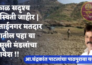 दुष्काळ सदृश्य परिस्थिती जाहीर | संत मुक्ताईनगर मतदार संघातील पहा या महसूली मंडलांचा समावेश !!