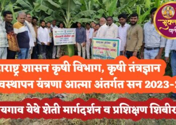 Agricultural guidance and training camp at Naigaon!