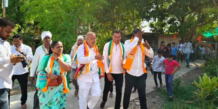 रावेर तालुक्यात श्रीराम पाटलांचा झंझावाती प्रचार !