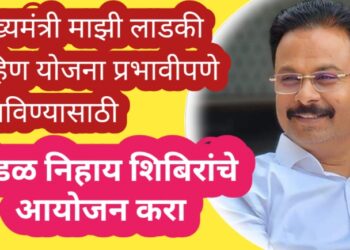 मंडळे निहाय शिबीर घेण्यात यावे – आ.चंद्रकांत पाटील