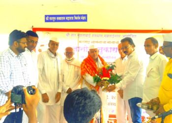 संत मुक्ताई दरबारात, संजय महाराज पाचपोर यांचा भव्य सत्कार सोहळा संपन्न !