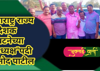 महाराष्ट्र राज्य निदेशक संघटनेच्या “अध्यक्ष”पदी विनोद पाटील
