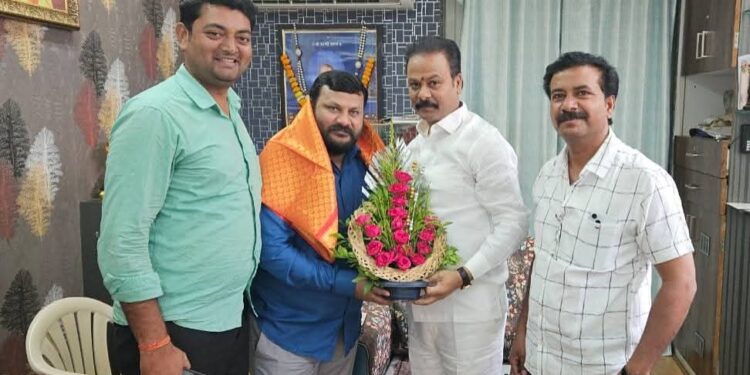 जयपाल बोदडे यांची मुक्ताईनगर भाजप तालुका अध्यक्षपदी नियुक्ती; आमदार चंद्रकांत पाटील यांनी  केले अभिनंदन