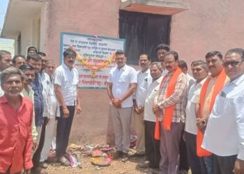निमखेडी खु. येथे नवीन ग्रामपंचायत इमारतीच्या भूमिपूजनाने विकासाला गती!