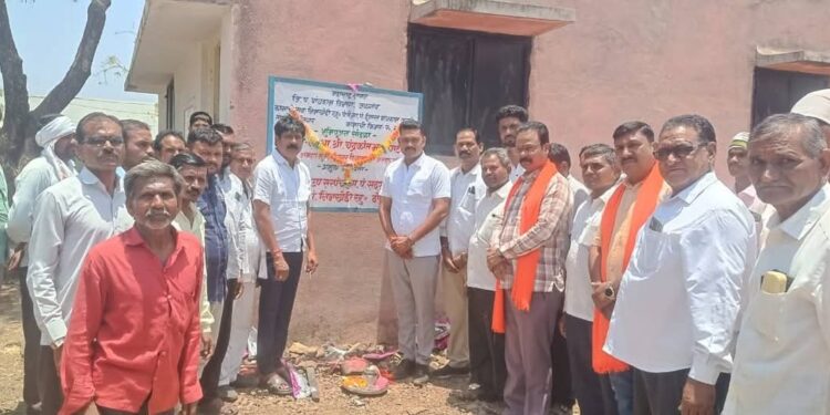 निमखेडी खु. येथे नवीन ग्रामपंचायत इमारतीच्या भूमिपूजनाने विकासाला गती!