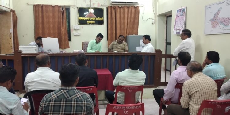 मुक्ताईनगरमध्ये संत मुक्ताई पालखी परतवारी नियोजनासाठी आमदार चंद्रकांत पाटलांची आढावा बैठक संपन्न!